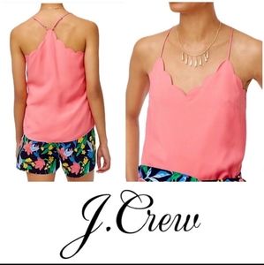 🎉Sale🎉 J.Crew Factory Scalloped Cami NWT